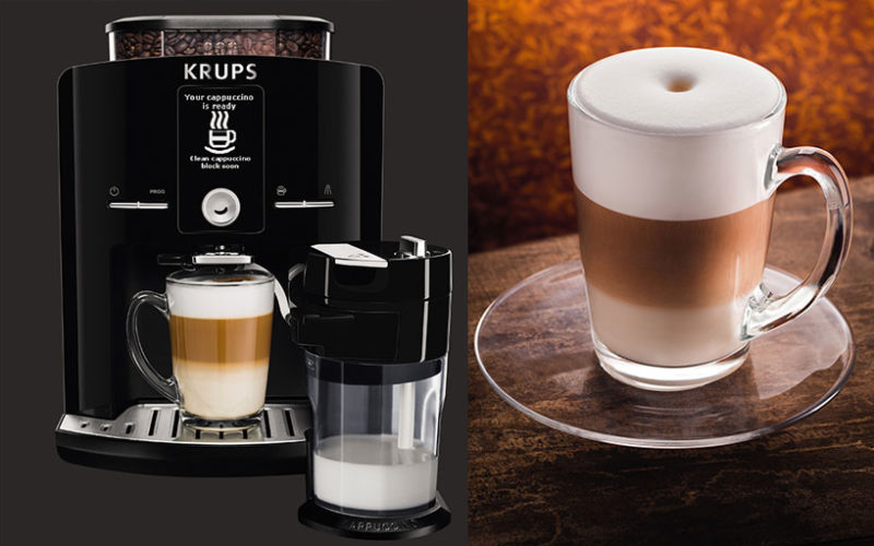 Krups Latt’Espress, fericire intr-o ceasca de cafea