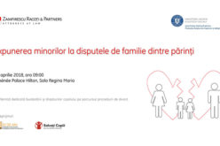 Expunerea minorilor la disputele de familie dintre parinti – o conferinta dedicata bunastarii si drepturilor copilului pe parcursul procedurii de divort