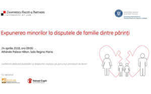 Expunerea minorilor la disputele de familie dintre parinti – o conferinta dedicata bunastarii si drepturilor copilului pe parcursul procedurii de divort