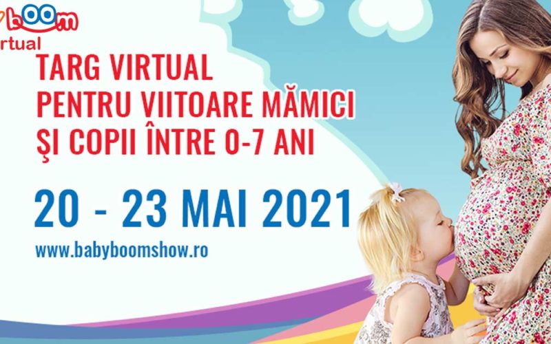 Baby Boom Show – ediţia de primăvară se mută în online şi este cu intrare gratuită!