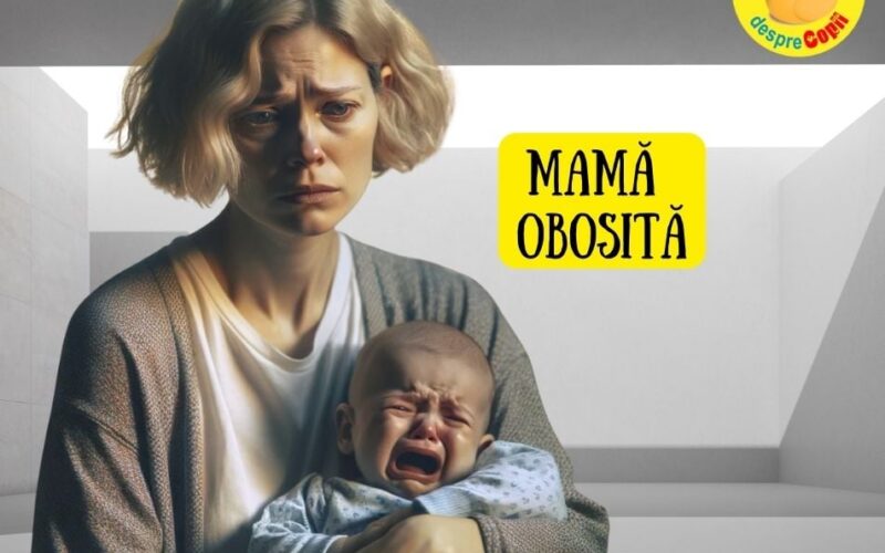 4 strategii pentru mame obosite – utile in primele luni de la nașterea lui bebe