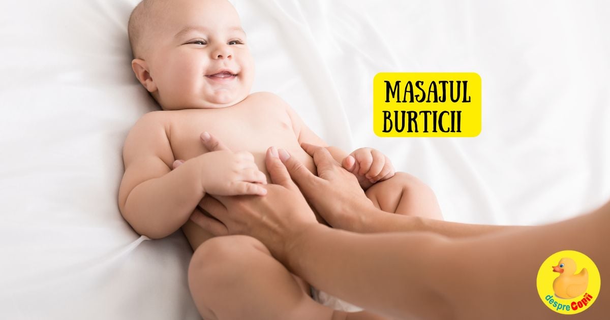 Masajul burticii lui bebe este efectiv impotriva constipatiei, gazelor, colicilor - 5 tehnici speciale