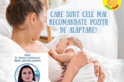 Care sunt cele mai recomandate poziții de alăptare? Sfatul medicului.