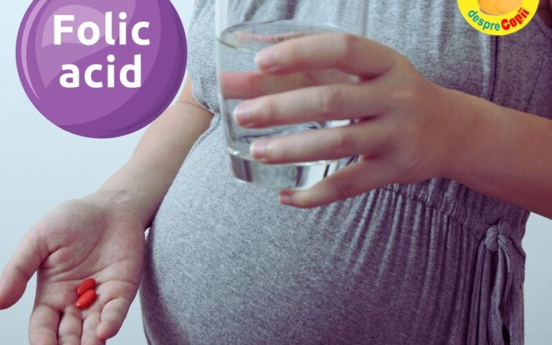 Acidul folic în sarcină: Despre importanța vitaminei B pentru dezvoltarea bebelușului din burtică – surse si dozare recomandata