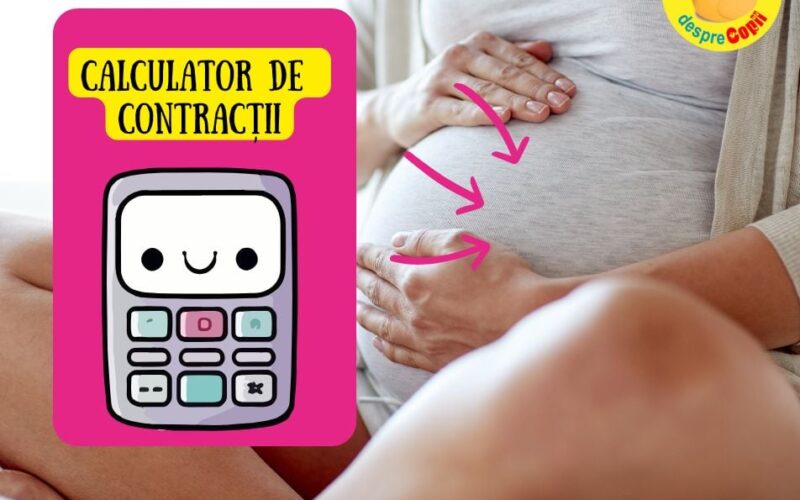 Calculator de contractii. Pregateste-te pentru naștere și urmarește contracțiile in mod corect