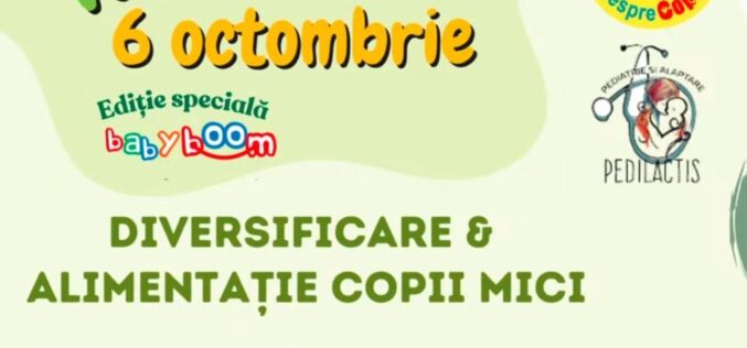 Conferința Nutripedia 2024 la București: Despre diversificarea și alimentația copiilor mici