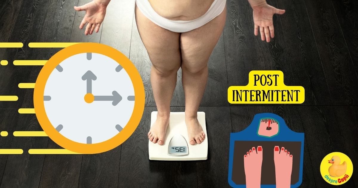 Inapoi la silueta de dinaintea sarcinii -  Cum sa utilizezi corect postul intermitent în postpartum