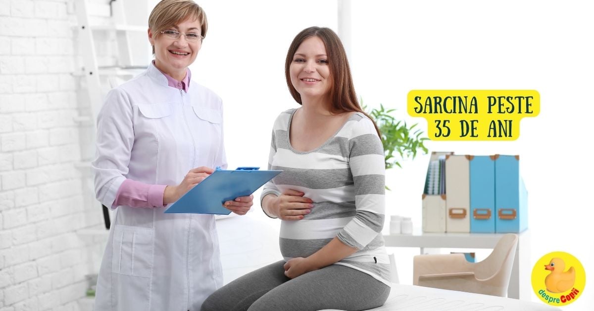 Sarcina dupa 35 de ani -  despre riscuri si recomandari pentru o sarcina sanatoasa - sfatul medicului