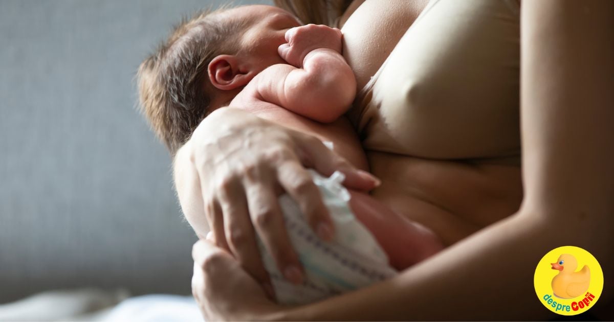 Stiti ca se zice ca uneori alaptarea e mai grea decat nasterea? - jurnal de mami de bebe