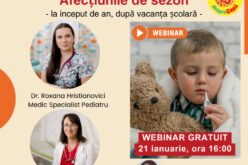 Afecțiunile de sezon la început de an, după vacanța școlară – Sfatul medicilor