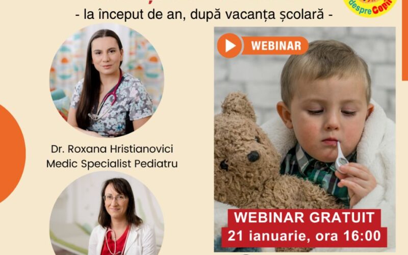 Afecțiunile de sezon la început de an, după vacanța școlară – Sfatul medicilor