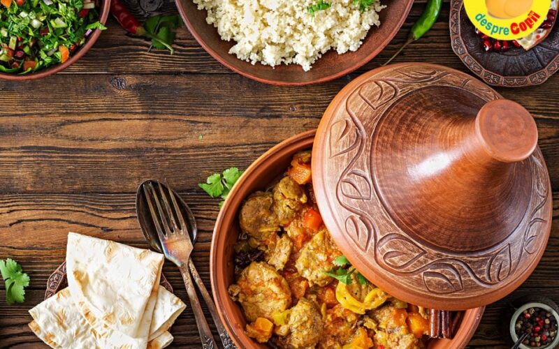 Tagine Marocan cu dovleac și vită  O călătorie de gusturi și arome