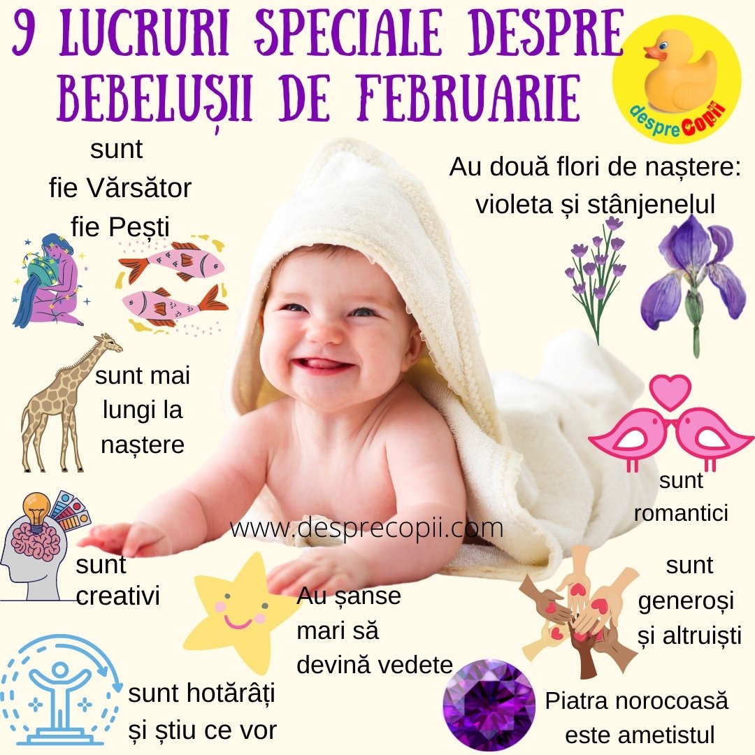 bebelusi de februarie