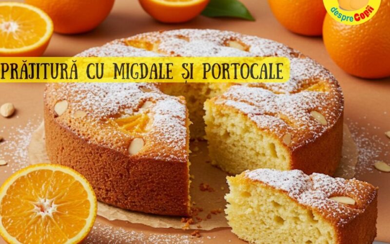 Prajitura cu migdale si portocale fara faina – o delicatesa din Andaluzia fara gluten