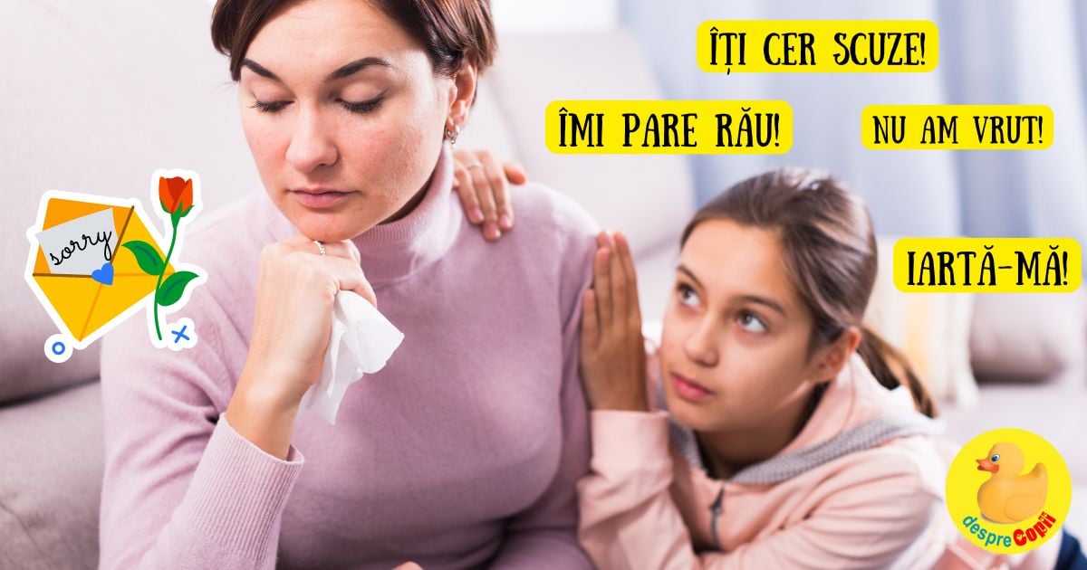 Cum invatam copilul sa spuna: Imi pare rau!