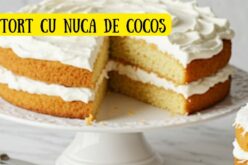 Tort cu Nucă de Cocos – un desert delicat și aromat