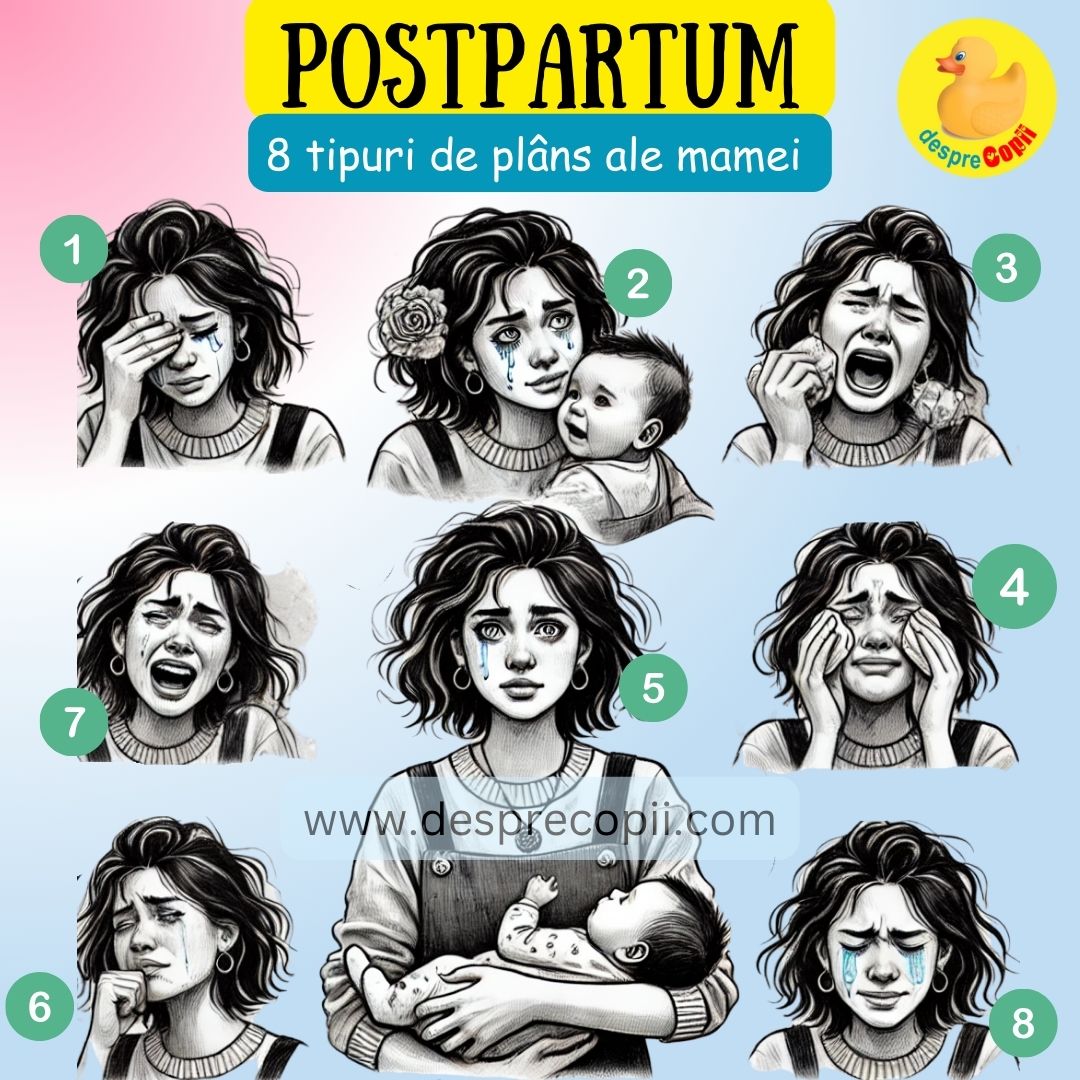 postpartum depresie mama