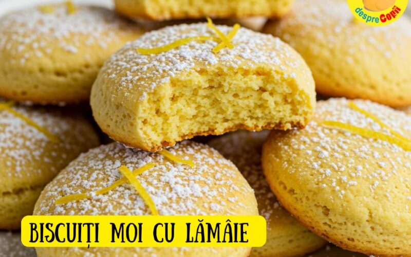 Biscuiți Moi cu Lămâie  – rețeta italiana din Amalfi 🍋