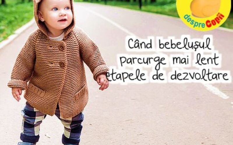 Când bebelușul parcurge mai lent etapele de dezvoltare – ce trebuie să știe părinții