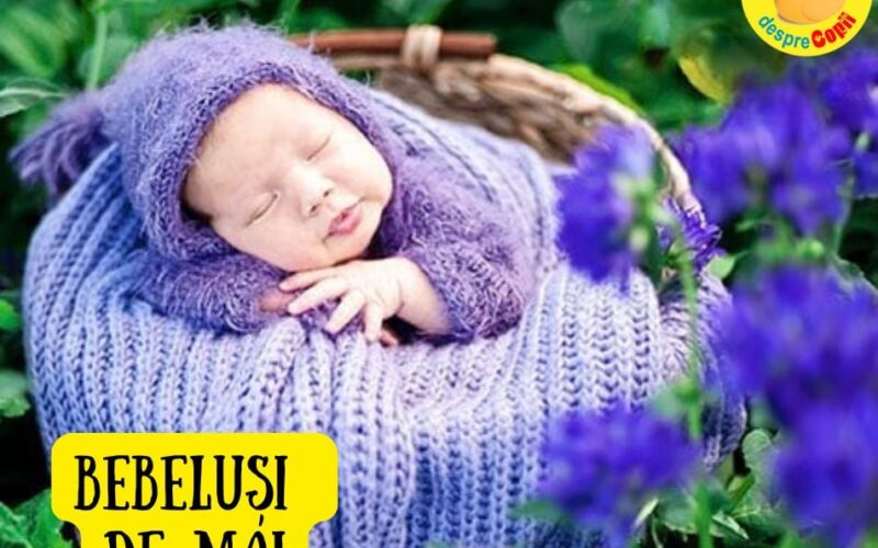 Bebelușii născuti in mai: 8 lucruri interesante despre ei