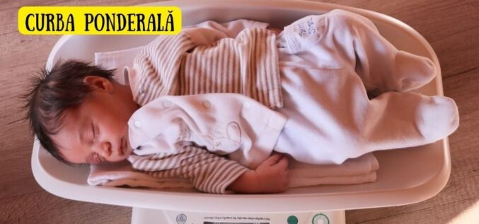 Curba ponderală a bebelușului te ajută să monitorizezi cât ia in greutate. Aceste detalii sunt important de stiut – sfatul medicului