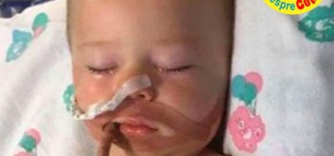 Bebe a ajuns in coma la spital dupa ce a mușcat dintr-o capsulă de detergent lichid – avertisment pentru parinti