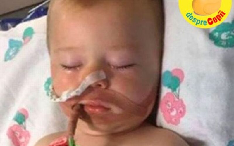 Bebe a ajuns in coma la spital dupa ce a mușcat dintr-o capsulă de detergent lichid – avertisment pentru parinti