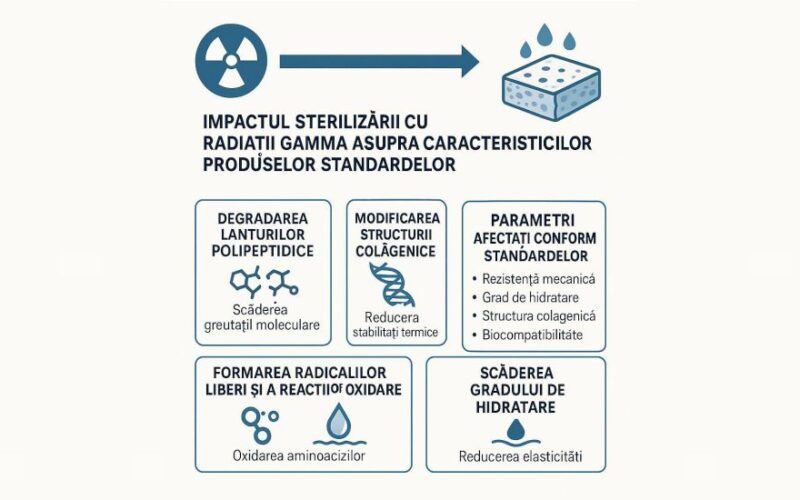 Impactul sterilizării cu radiaţii gamma asupra caracteristicilor produselor standardelor