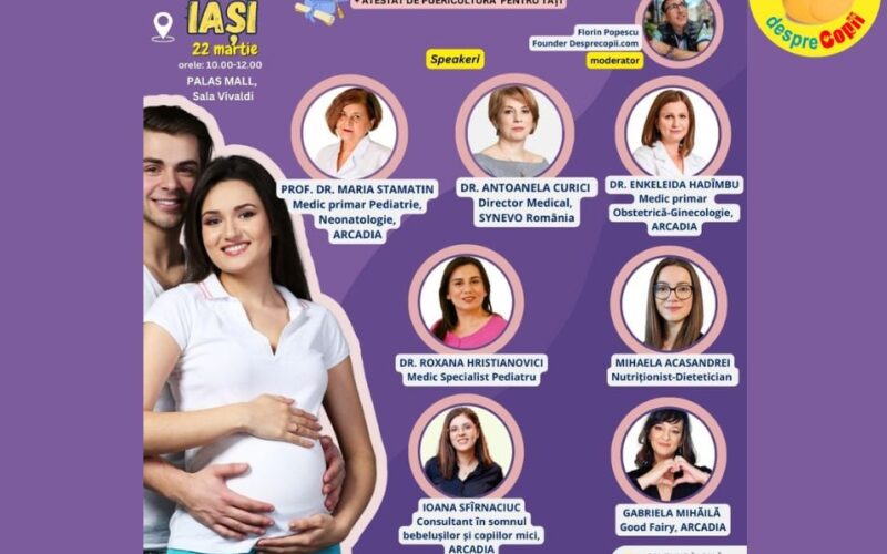 ODISEEA SARCINII. Pentru o sarcină sănătoasă – eveniment pentru femeile insărcinate la Iasi