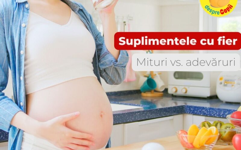 Suplimentele cu fier în sarcină: mituri vs. adevăruri!