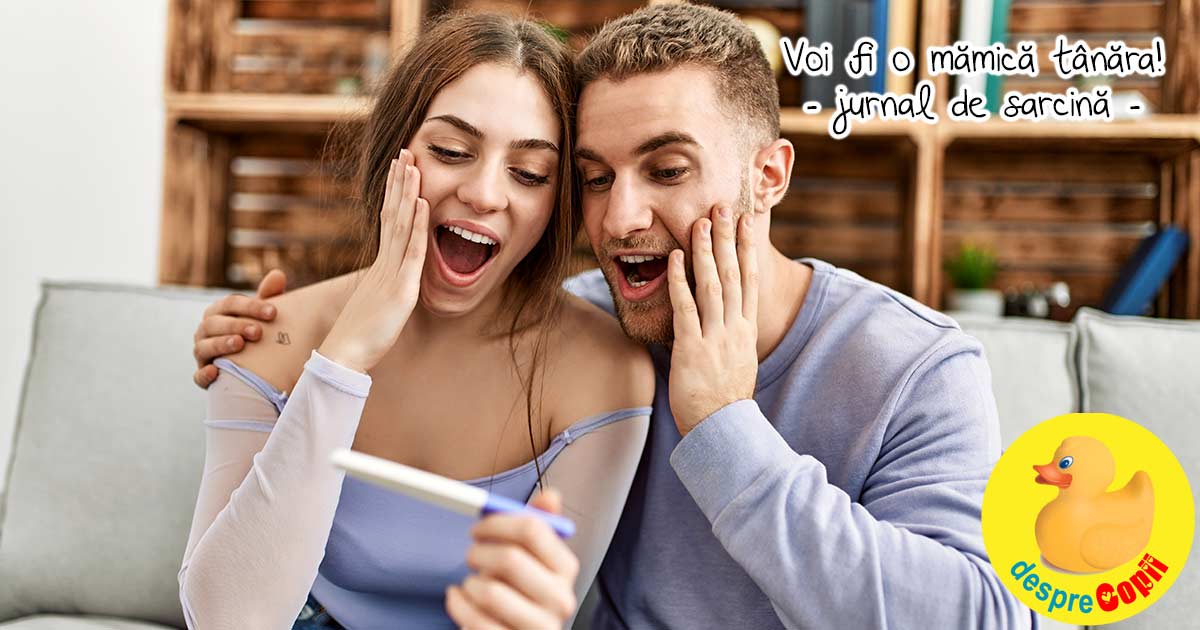 Voi fi o mamica tanara de 20 de ani - jurnal de sarcina